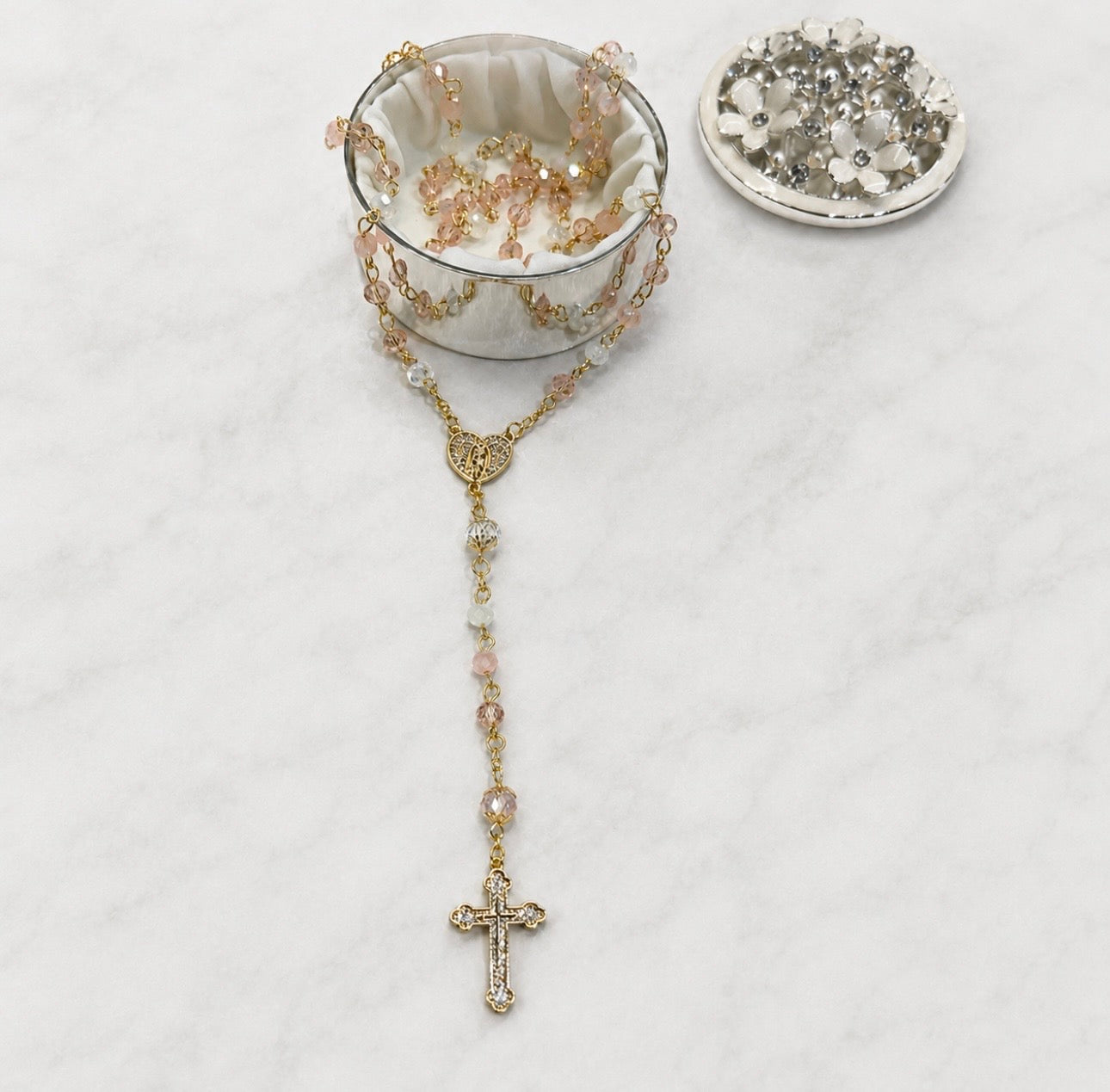 Pink Serenity Rosary