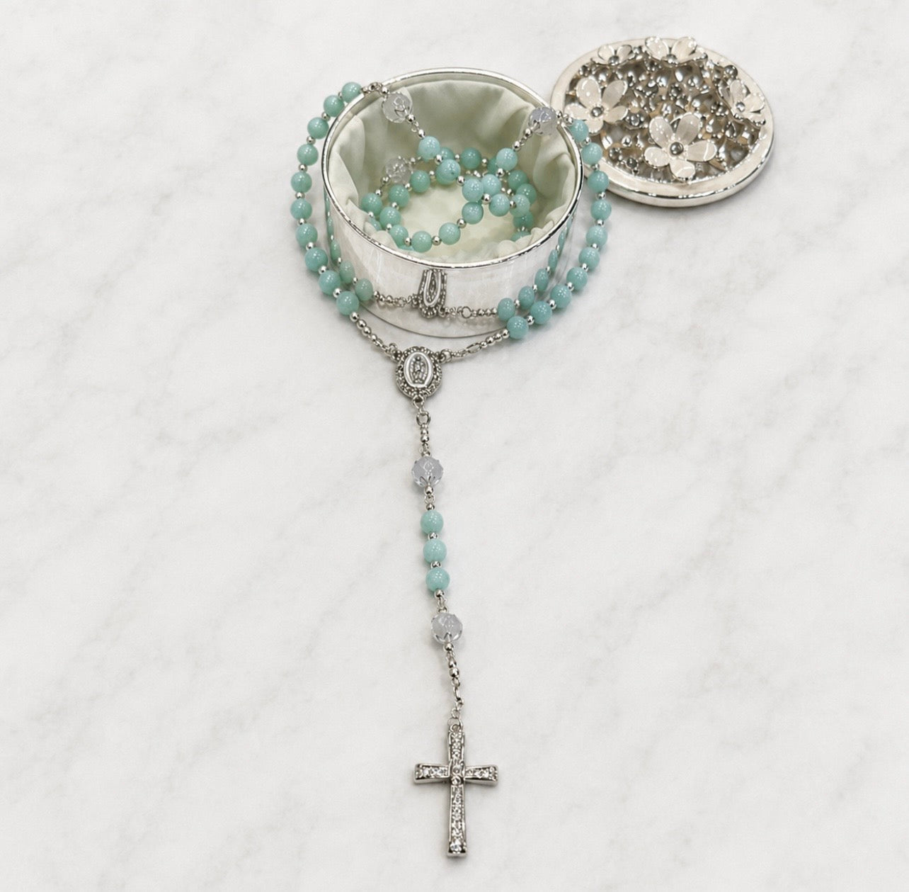 Mint Grace Rosary