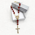 Scarlet Devotion Car Rosary