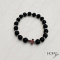 Steel & Stone Bracelet