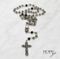 St. Charbel Smoky Crystal Rosary