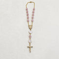 Sacred Blush Car Rosary