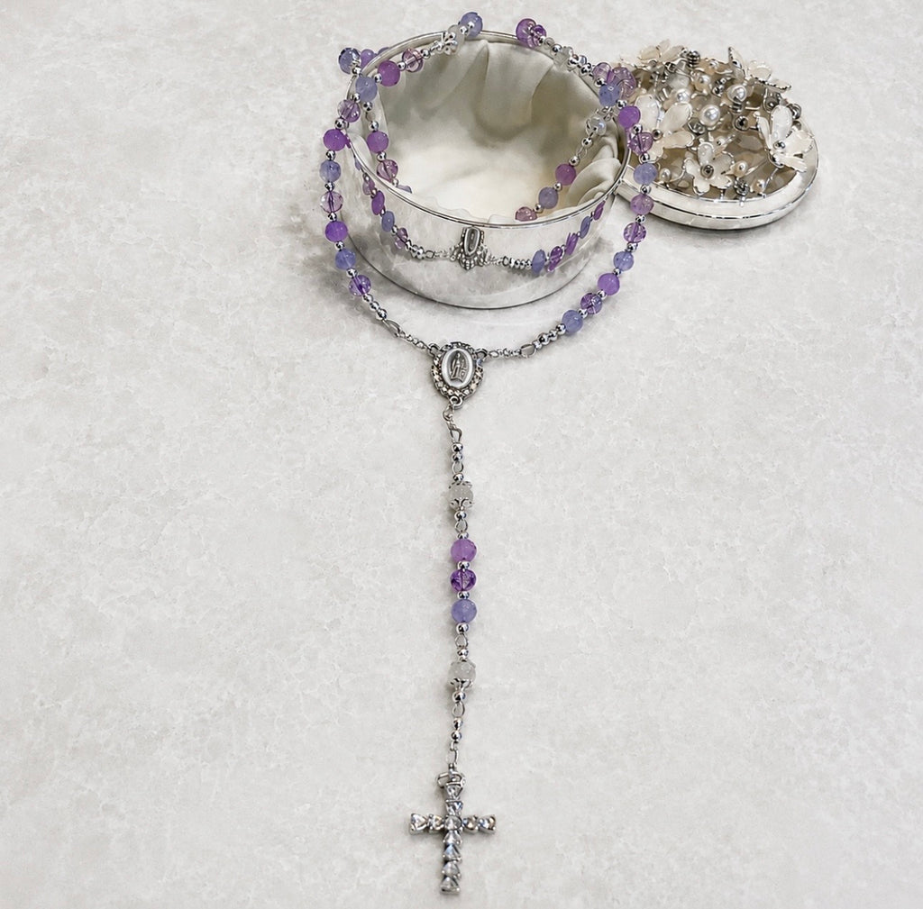 Lavender Grace Rosary