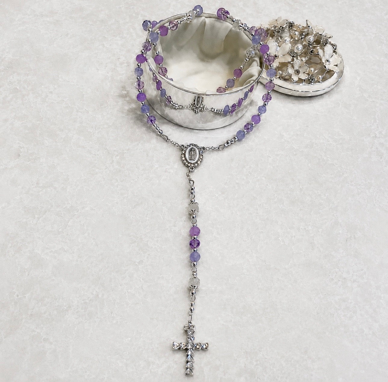 Lavender Grace Rosary