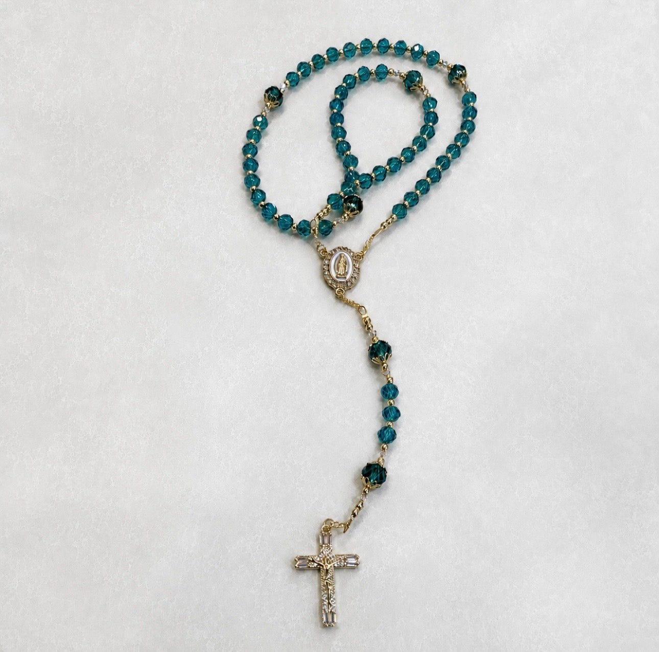 Emerald Luxe Rosary