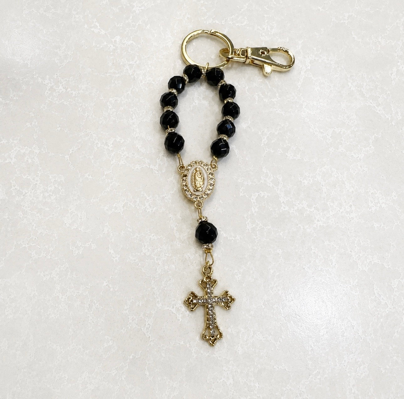 Rosary Keyring