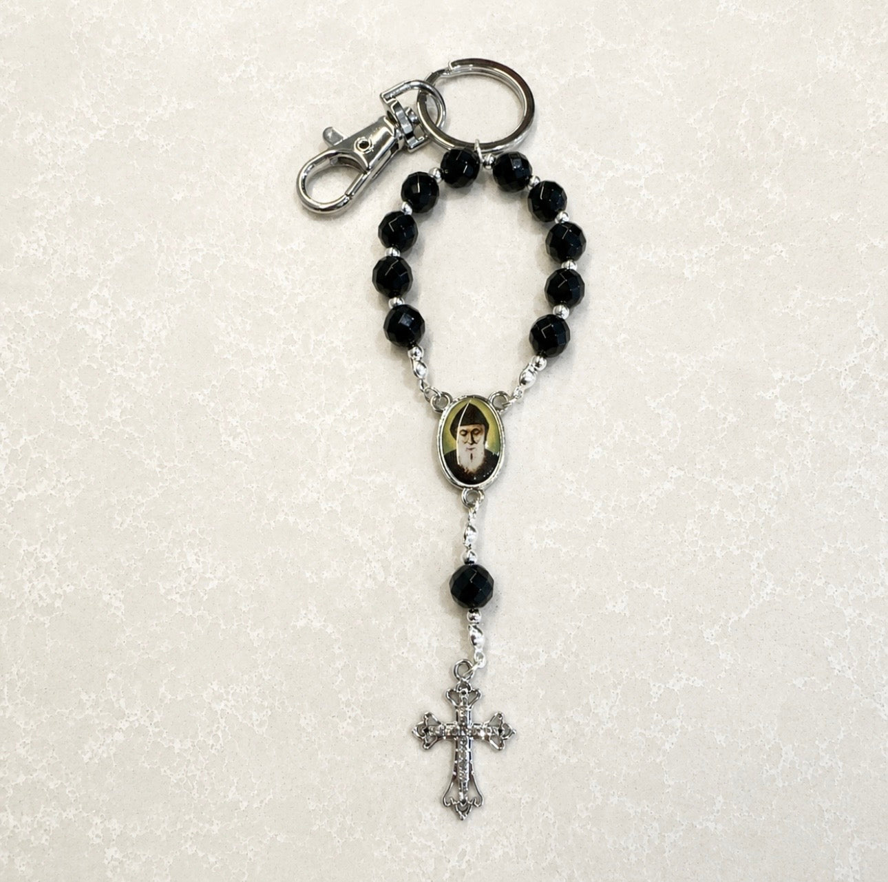 St.Charbel Rosary Keyring (Copy)