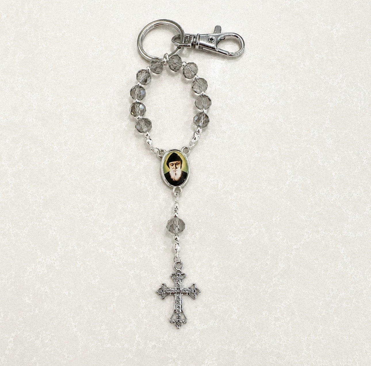 St.Charbel Rosary Keyring (Copy)