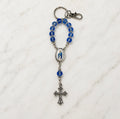 Hail Mary Rosary Keyring