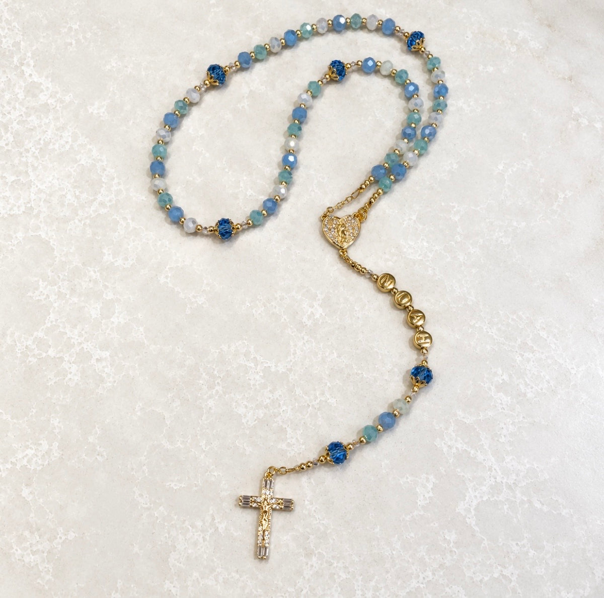 Little Blue Angel Baby Set