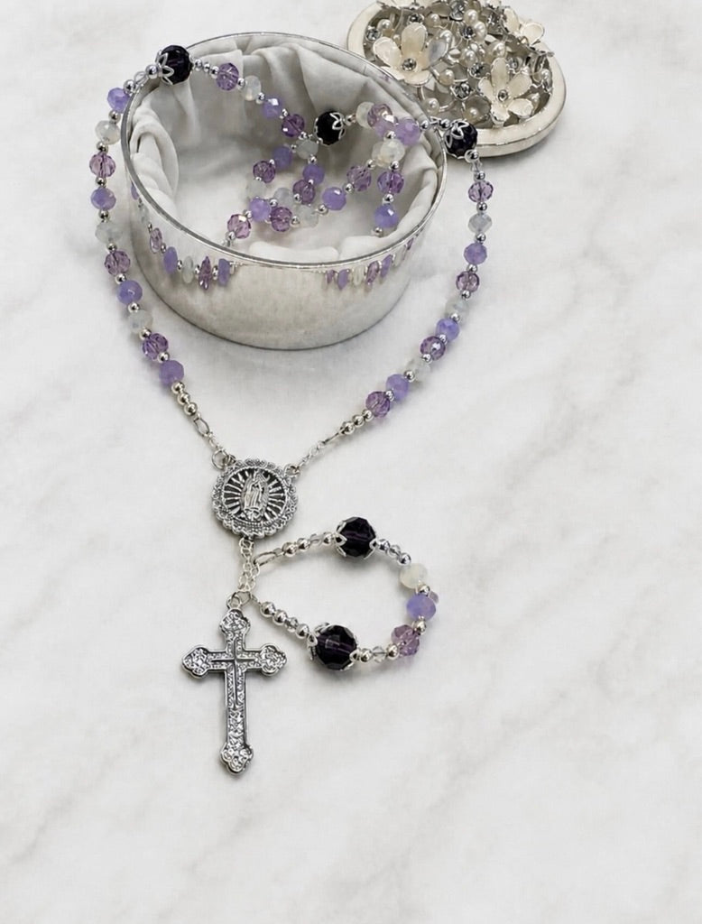 Violet Grace Rosary